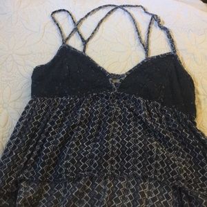 Tank top with lace